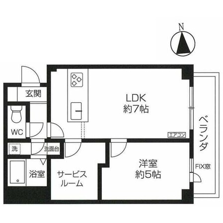 板橋区役所前駅 徒歩8分 3階の物件間取画像